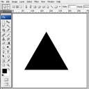 Як намалювати трикутник у фотошопі