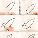 Як намалювати космос: фіналісти конкурсу та покроковий майстер-клас Дитячий малюнок на тему олівцем космос